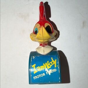 Vintage 1975 Woody Woodpecker Wooden Toy Walter Lantz I Am Woody Motor Friend